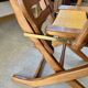 Folding armchair