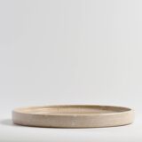 Gabriella – Round Travertine Tray