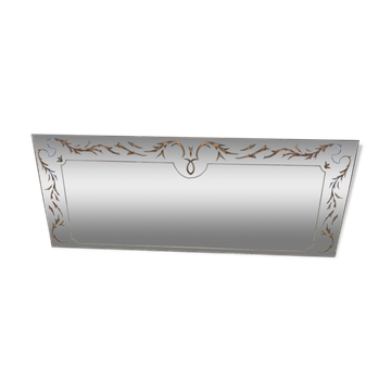 Art deco eglomisé mirror 180×72