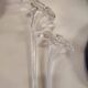 Vintage glass flowers