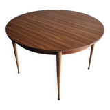 Table ronde extensible vintage