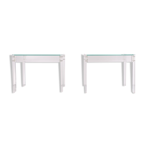 Tables d’appoint lucite années