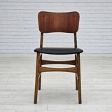 1960s, Danish design by Ib Kofod Larsen, set of 3 dining chairs model 62.