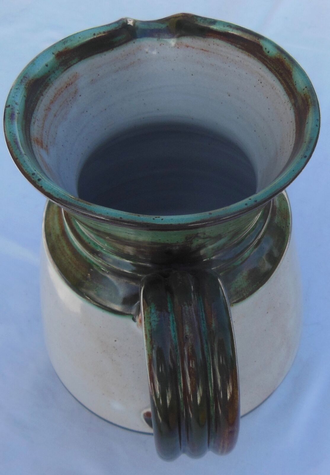 pitcher -BROC or JUG - signed La Roue Vallauris - Vintage ceramics 60/70 -N°1