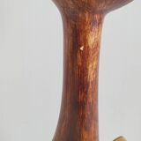 Vintage 1950 liqueur bottle chat chats ceramic 50s noyau de poissy