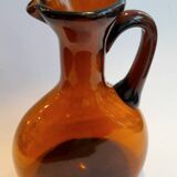 Large blown glass pitcher