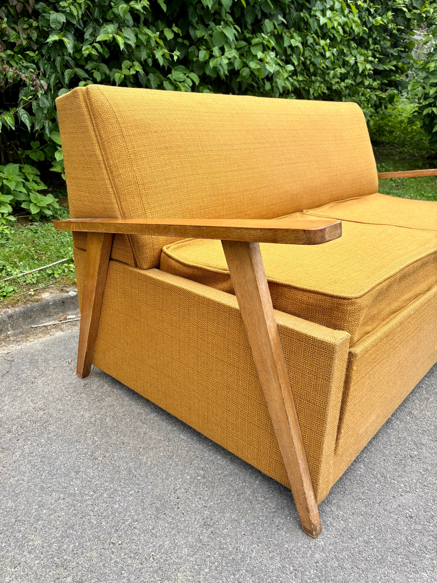 Canapé convertible vintage années 60/70