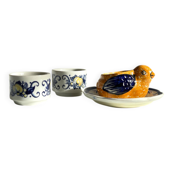 Coquetiers Villeroy & Boch vintage
