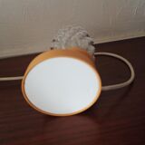 Bedside lamp 1960 1970 orange