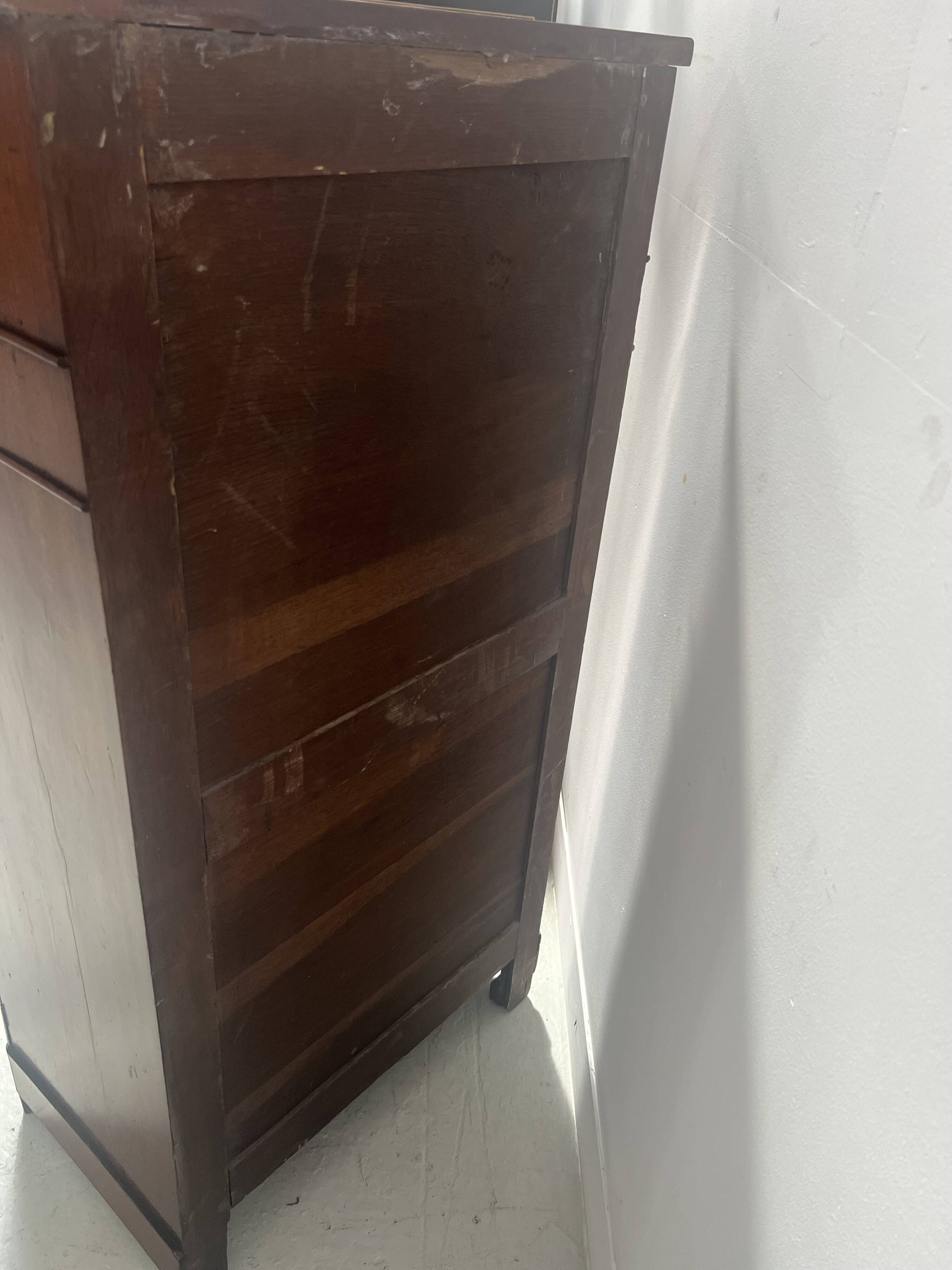 Old 19th century notary's clerk's desk