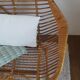 2 seater rattan bench