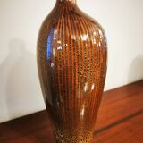 Large vintage drop vase in glazed ceramic from the 70s