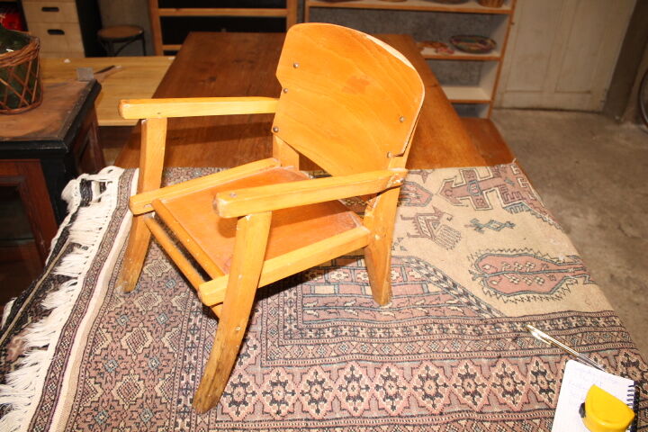 Vintage armchair child