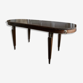 Mahccajou oval table