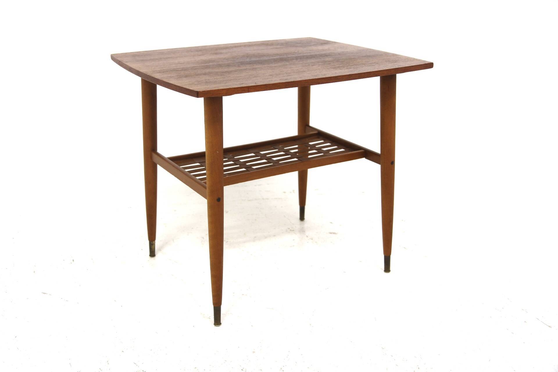 Scandinavian teak side table, Sweden, 1950.