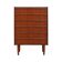 Teak chest of drawers, Danish design, 1970s, production: Denmark