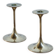 2x Brass Candle Holder by Max Brüel for Torben Ørskov, 1960s Denmark