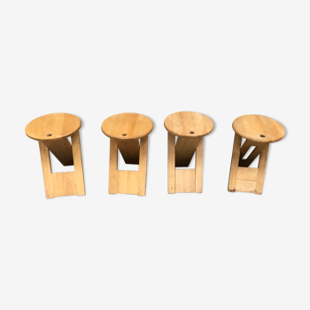 Lot de 4 tabourets suzy par Adrian Reed