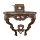 Antique German church console table, 19th century
