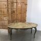 Bronze and onyx coffee table