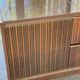 Grundig Scandinavian Hifi sideboard in wood and lacquered rosewood