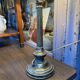 Lampe verte en opaline
