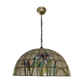 Capiz mother-of-pearl hanging  floral pattern