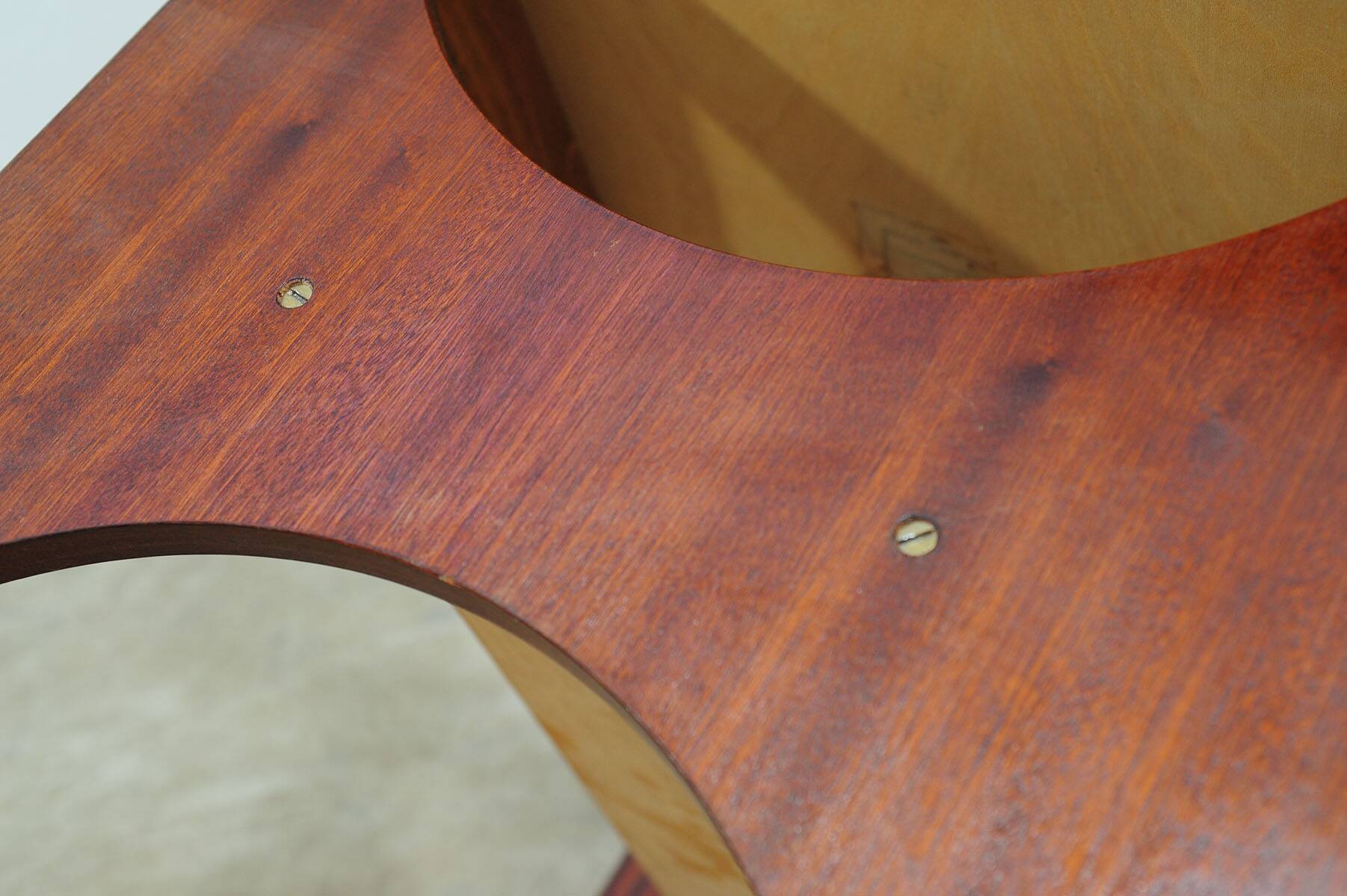 Mid century modern mahogany Coffee Table, 1970´s, Soviet Union