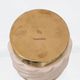 Set of lighter and ashtray in Ceramic Brass by Tommaso Barbi, Italy, 1960s