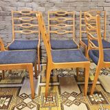 6 Scandinavian chairs 1960