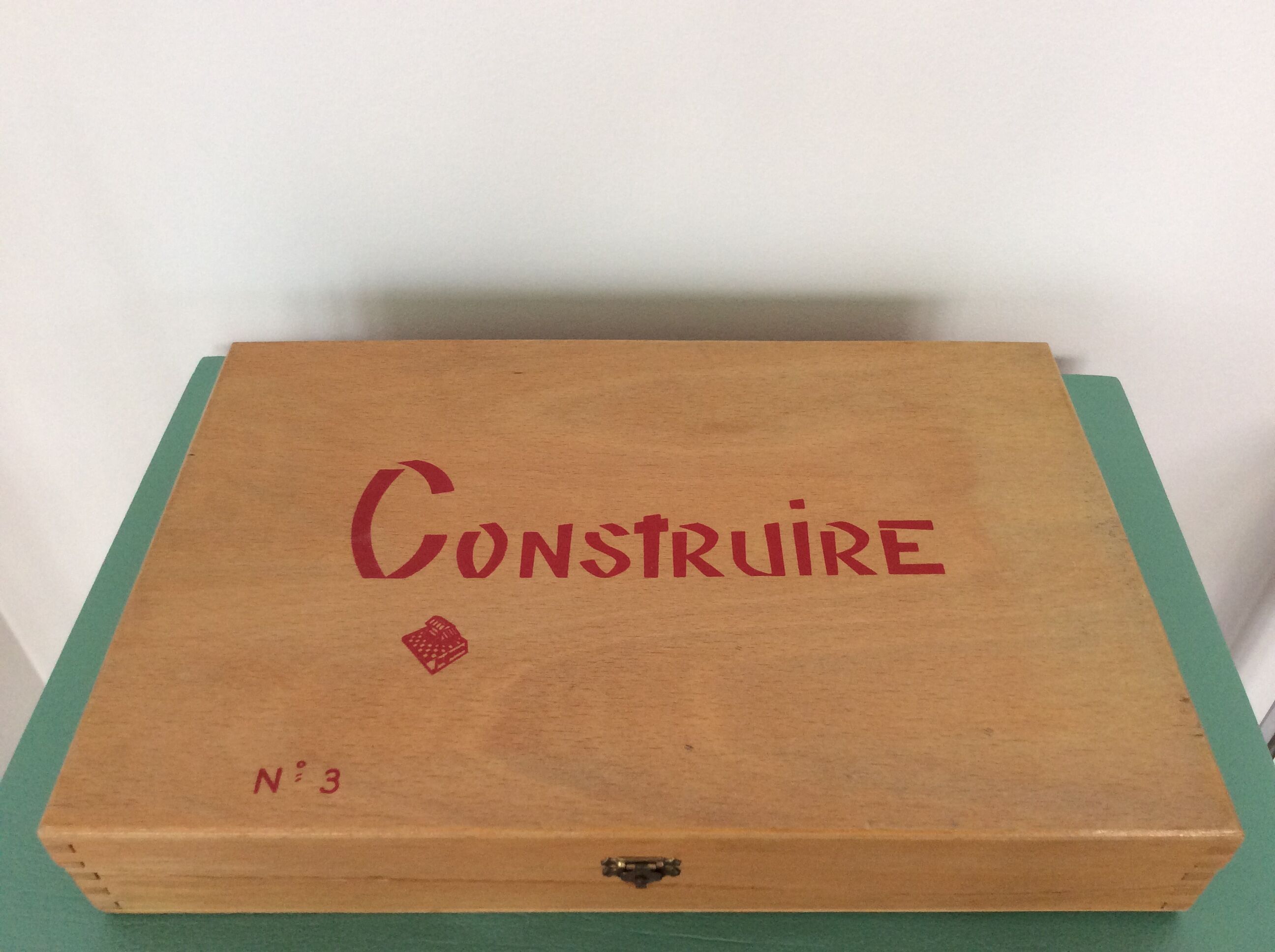 Game wooden construction JeuJura 60s