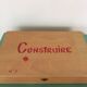 Game wooden construction JeuJura 60s