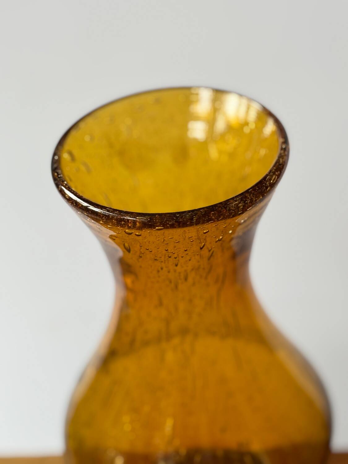La Rochere bubble blown glass vase
