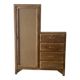 Asymmetrical wardrobe