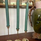 Suite of 5 Danish candle holders 50s