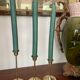 Suite of 5 Danish candle holders 50s