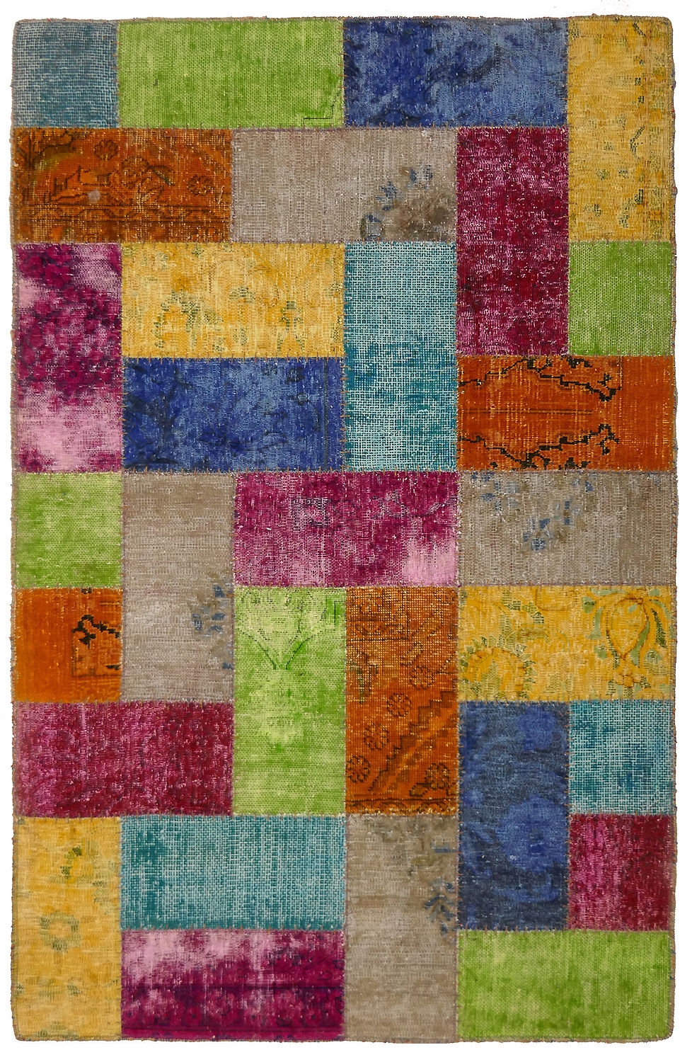 Oriental carpet "Patchwork" fine