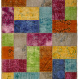 Tapis d'Orient "Patchwork" fin