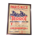 Terrot poster 1955 Paris Nice