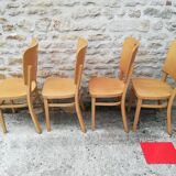 8 chairs bistro has high back 70 years