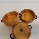 Danish  wooden bowls, from the 80s-90s, retro, vintage