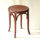 1925 mahogany bistro stool