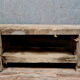 Carpenter's establishment in natural wood nineteenth century (long 225cm)