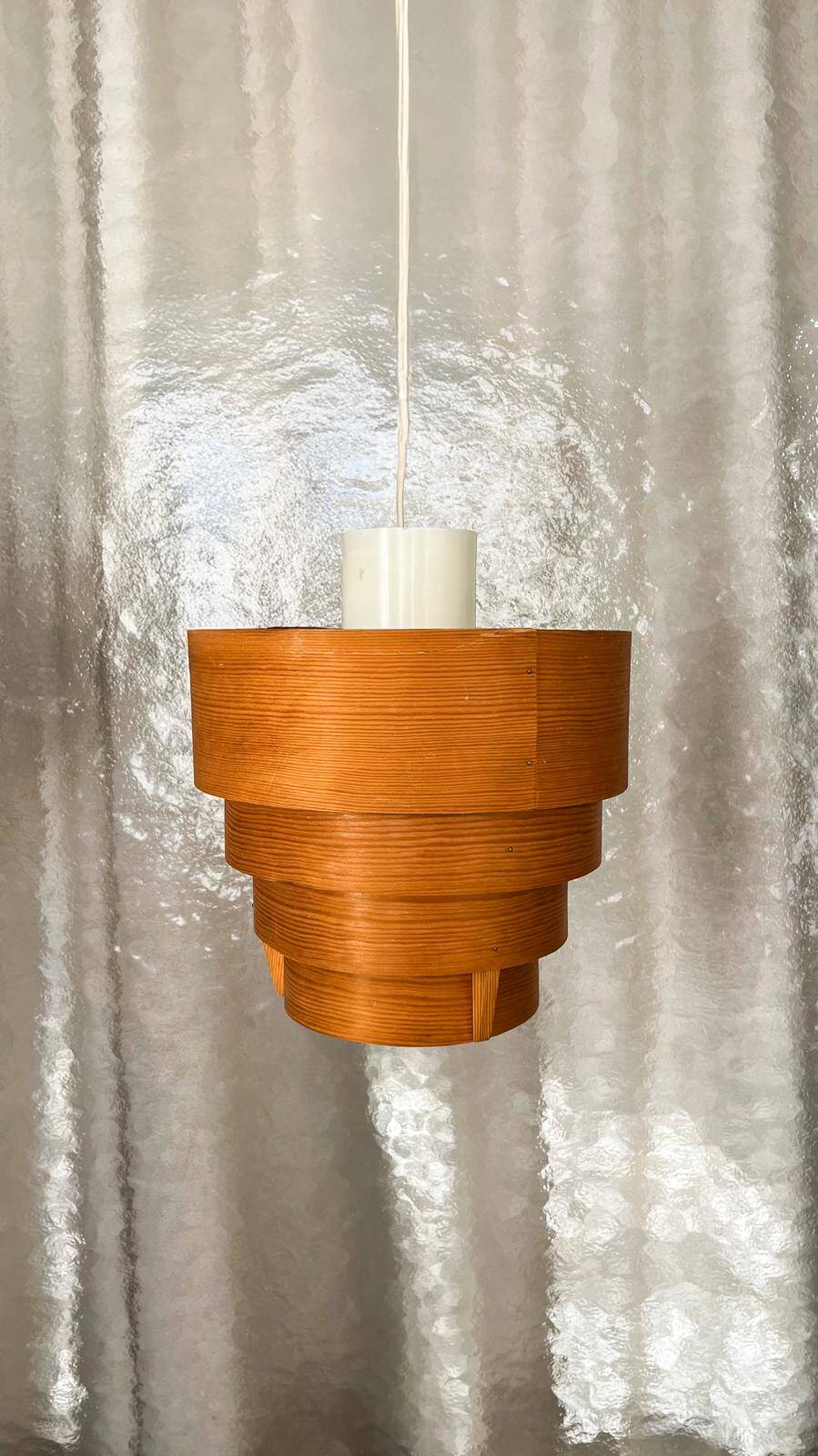 Pine and metal pendant light, Ellysett AB, Markaryd, HANS-AGNE JAKOBSSON