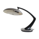 Mid century black and chrome 'Boomerang' lamp from Fase, Madrid, c.1960