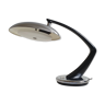 Mid century black and chrome 'Boomerang' lamp from Fase, Madrid, c.1960