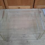 2 plexiglass nesting tables