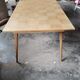 Table vintage scandinave chêne