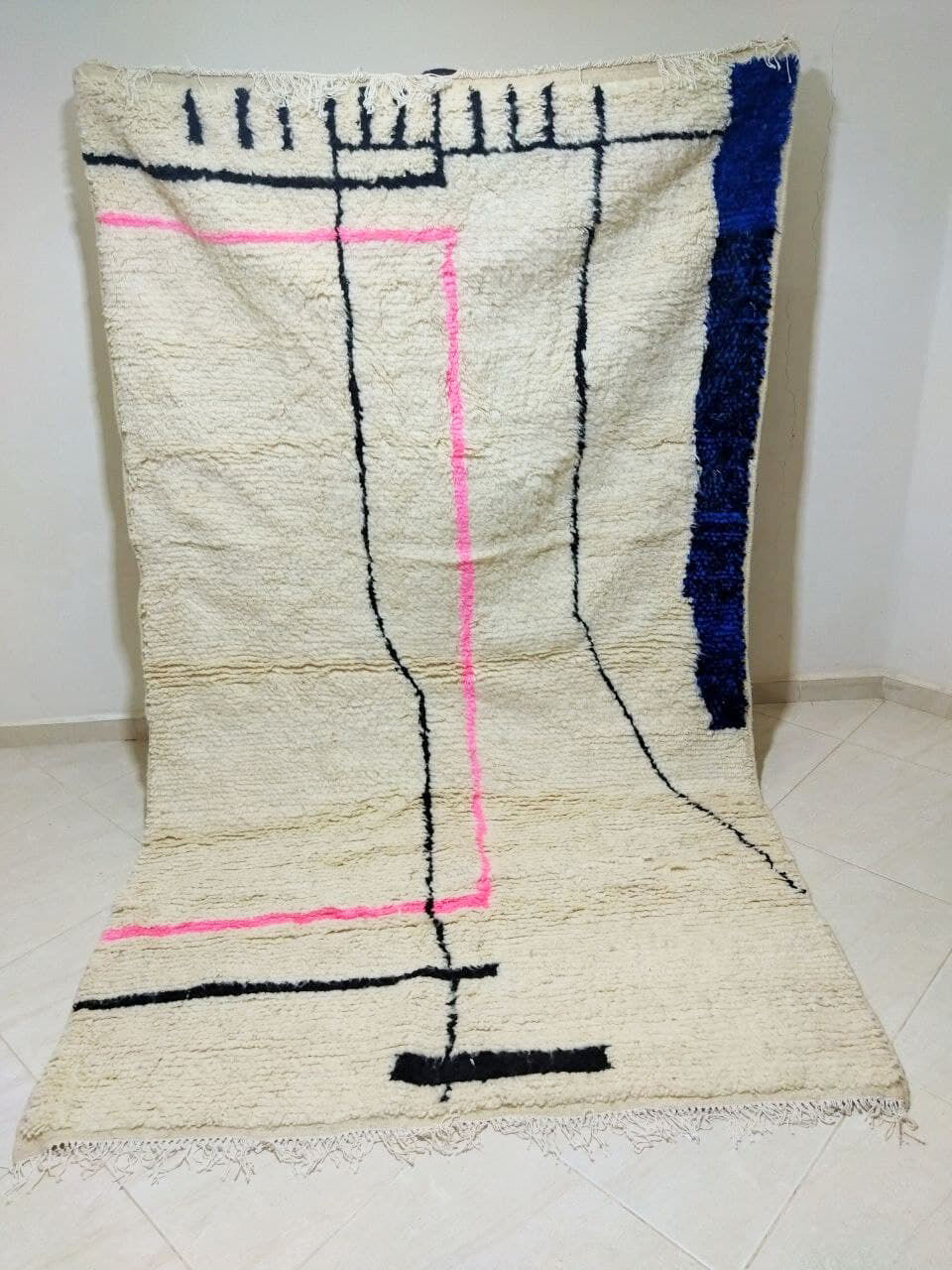 Tribal berber carpet 260 x 158 cm