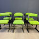 Set of 6 Kangaroo chairs by Emile Baumann, 1960s